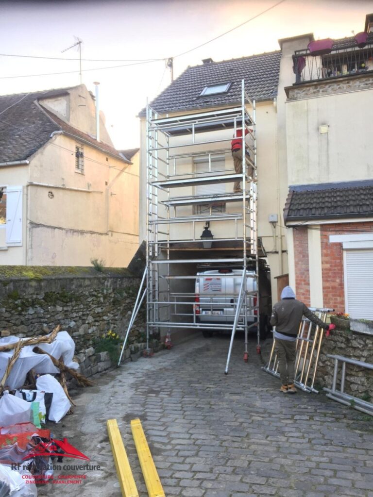 Intervention après intempéries à Le Compas - RF Rénovation Couverture